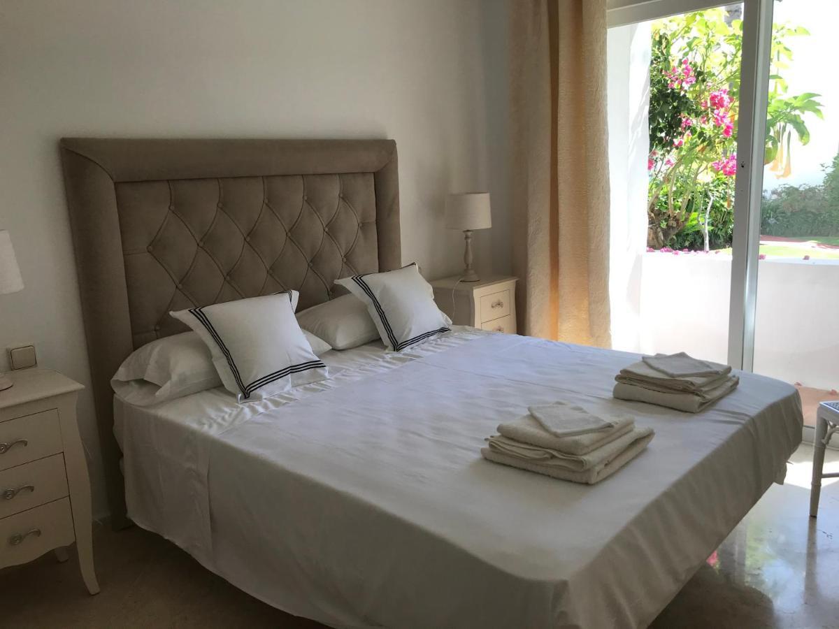 אסטפונה Apartment Costalita, Direct Beach Access, Ground Floor, Salt Water Pool מראה חיצוני תמונה